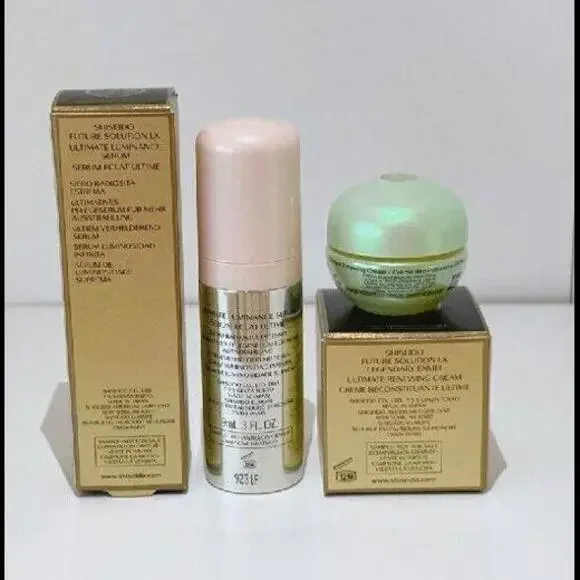 SHISEIDO Future Solution LX Legendary EnmeiSerum 9ml & Cream 6ml Total 2Pcs.